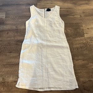 Cynthia Rowley white linen dress